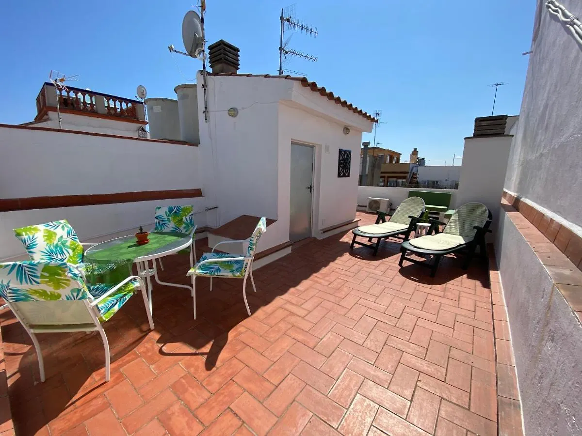 Amazing 2 Bedroom Apartment With Big Sun Terrace Sitges Centre Beach